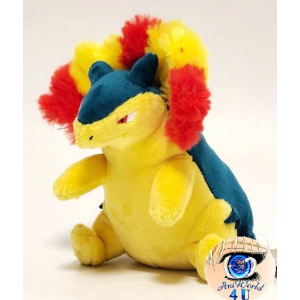 autehntic Pokemon Center Plush Pokemon fit Typhlosion 16cm 